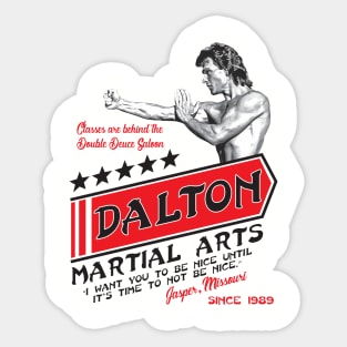 Dalton Martial Arts Sticker